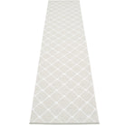 Pappelina Rex Fossil Grey & Vanilla Runner - 70 x 335 cm