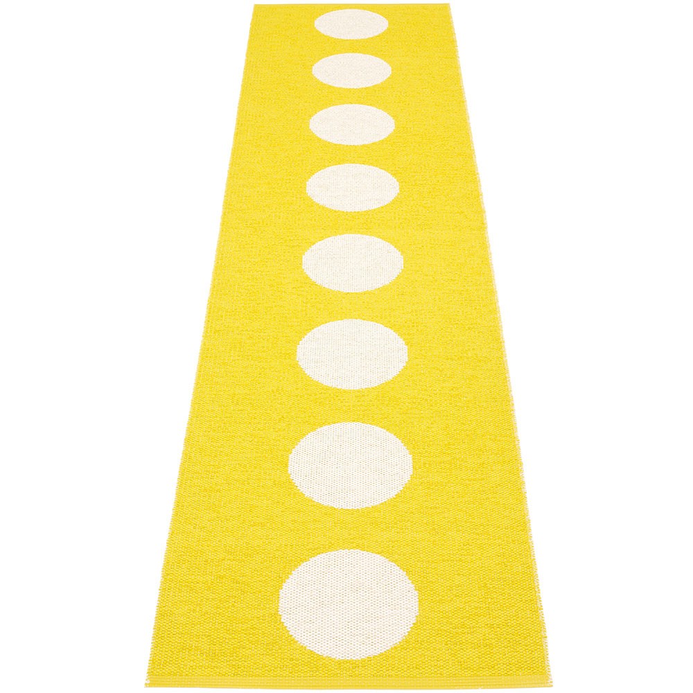 Pappelina Vera Lemon & Vanilla Runner - 70 x 300 cm