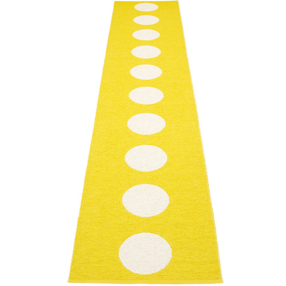 Pappelina Vera Lemon & Vanilla Runner - 70 x 375 cm