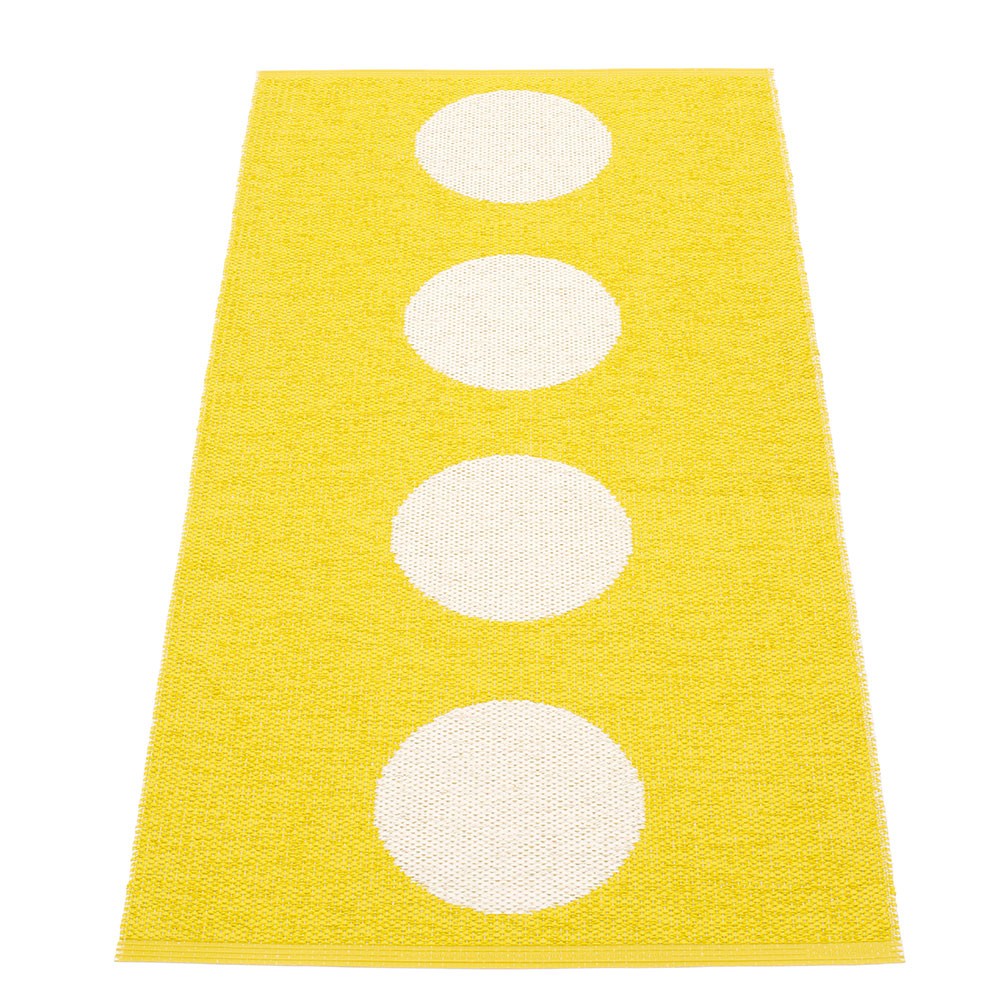 Pappelina Vera Lemon & Vanilla Runner - 70 x 150 cm