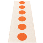 Pappelina Vera Orange & Vanilla Runner - 70 x 225 cm - Reverse