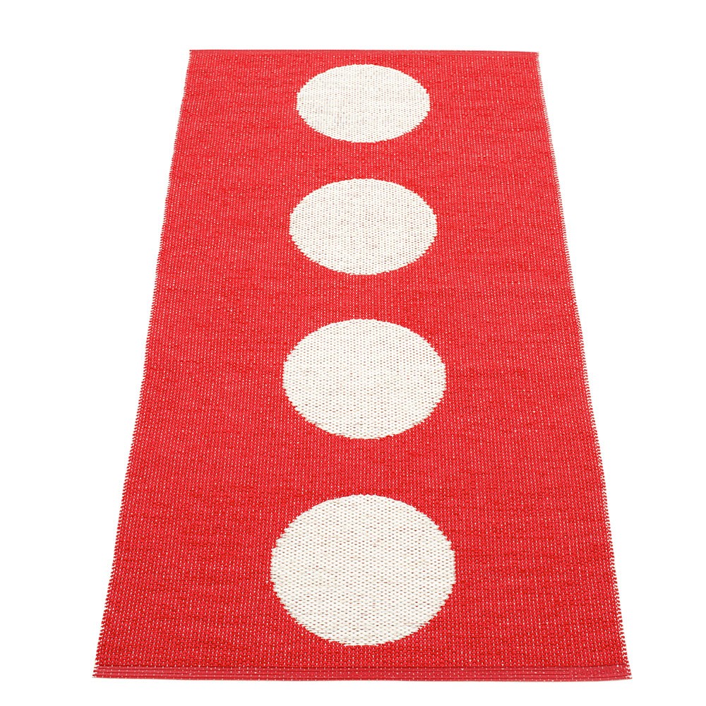 Pappelina Vera Red & Vanilla Runner 70 x 150 cm
