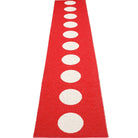 Pappelina Vera Red & Vanilla Runner 70 x 375 cm