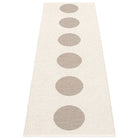 Pappelina Vera Mud & Vanilla Runner 70 x 225 cm - Reverse