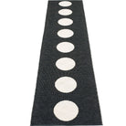 Pappelina Vera Black & Vanilla Runner - 70 x 300 cm