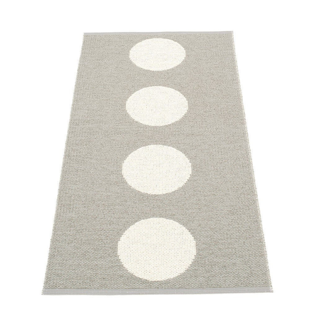 Pappelina Vera Warm Grey & Vanilla Runner - 70 x 150 cm