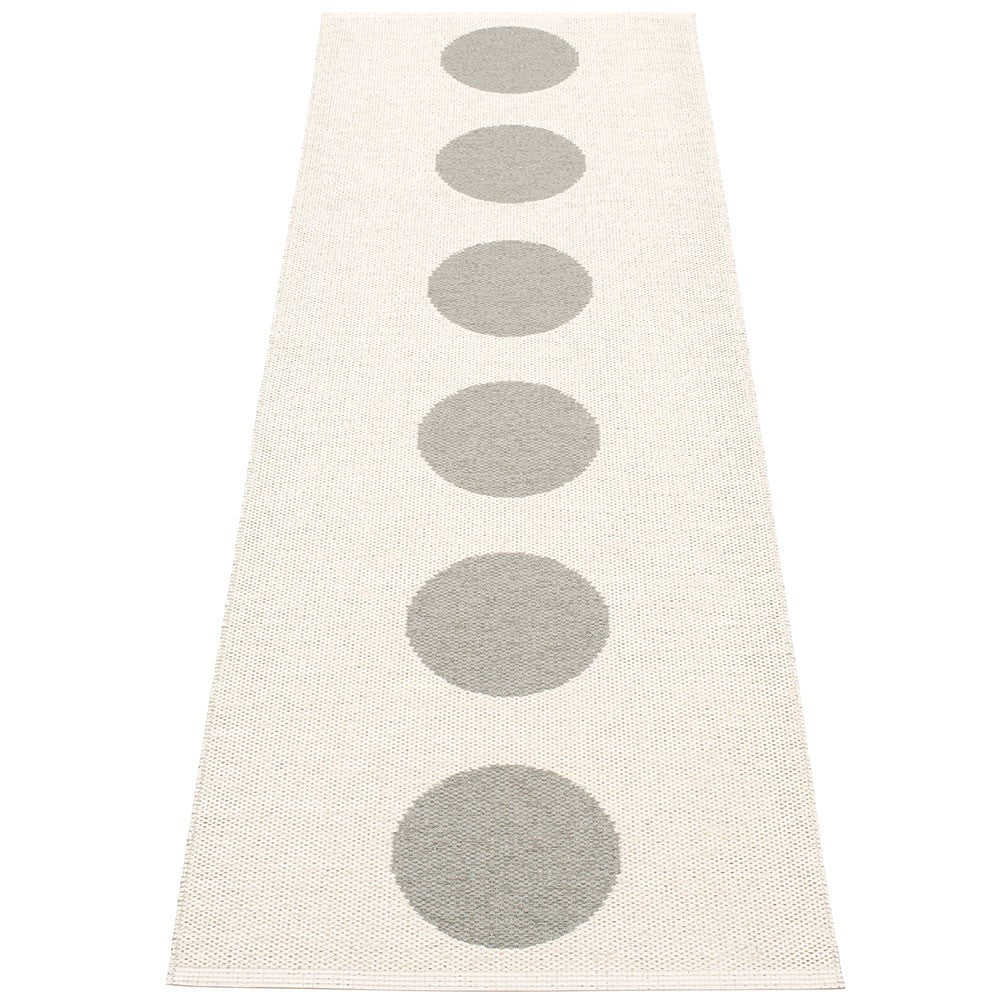 Pappelina Vera Warm Grey & Vanilla Runner - 70 x 225 cm - Reverse