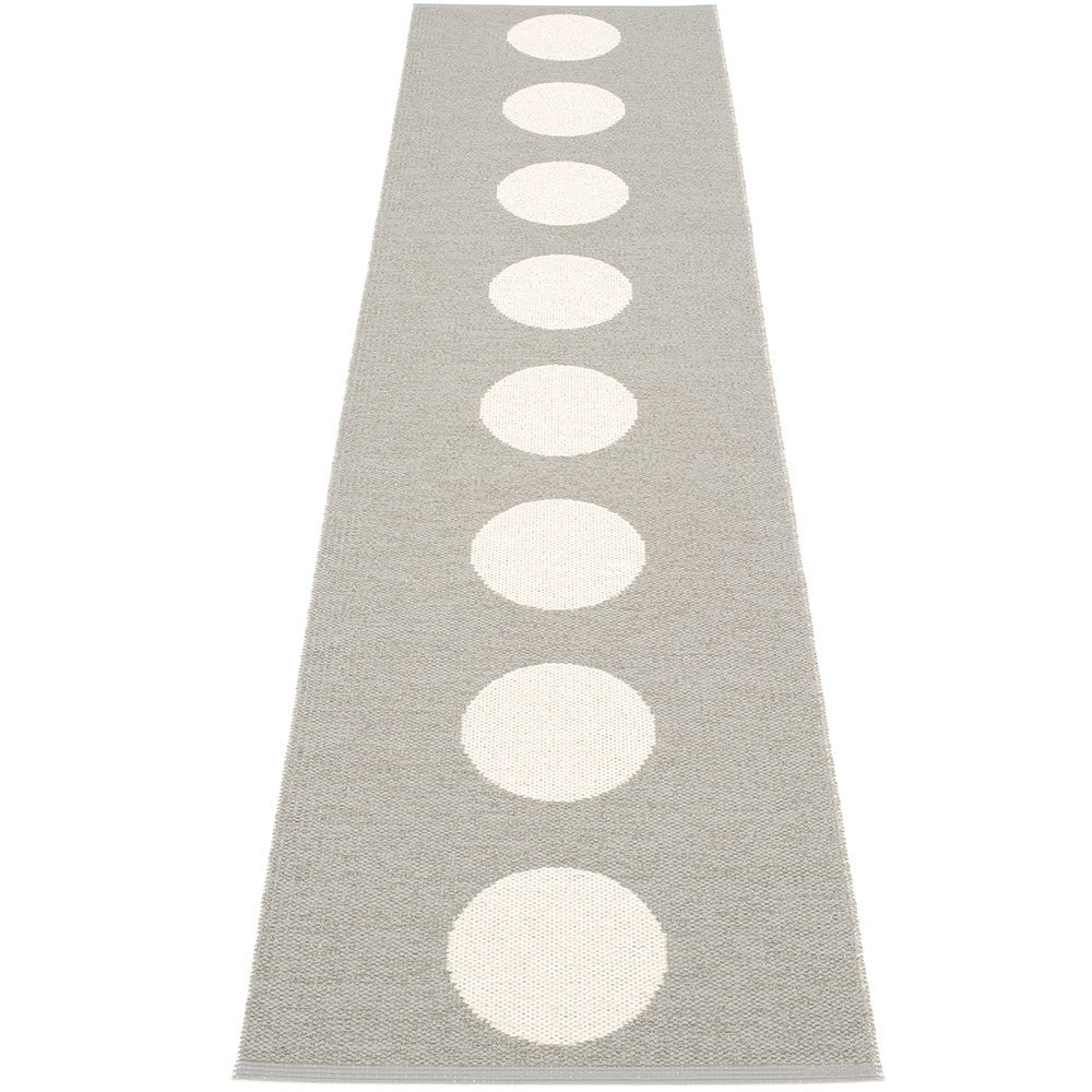 Pappelina Vera Warm Grey & Vanilla Runner - 70 x 300 cm