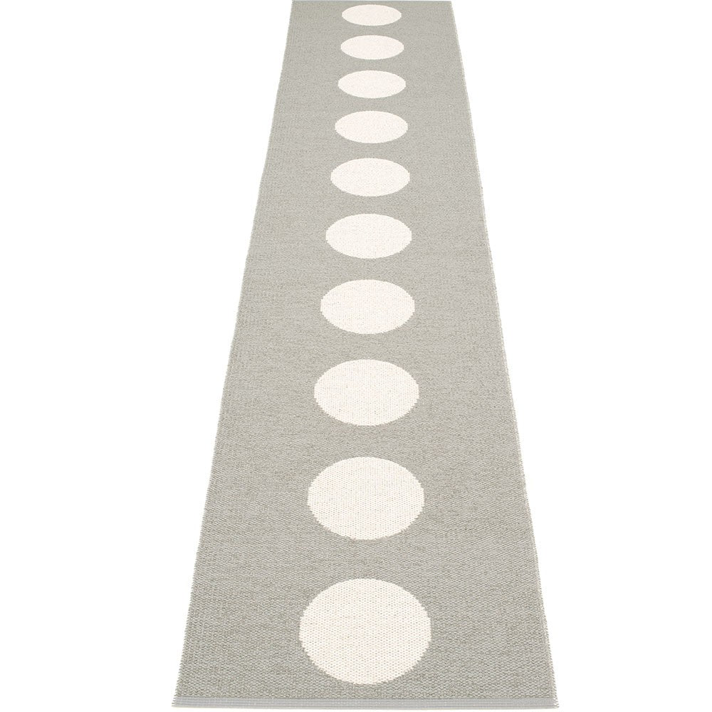 Pappelina Vera Warm Grey & Vanilla Runner - 70 x 375 cm