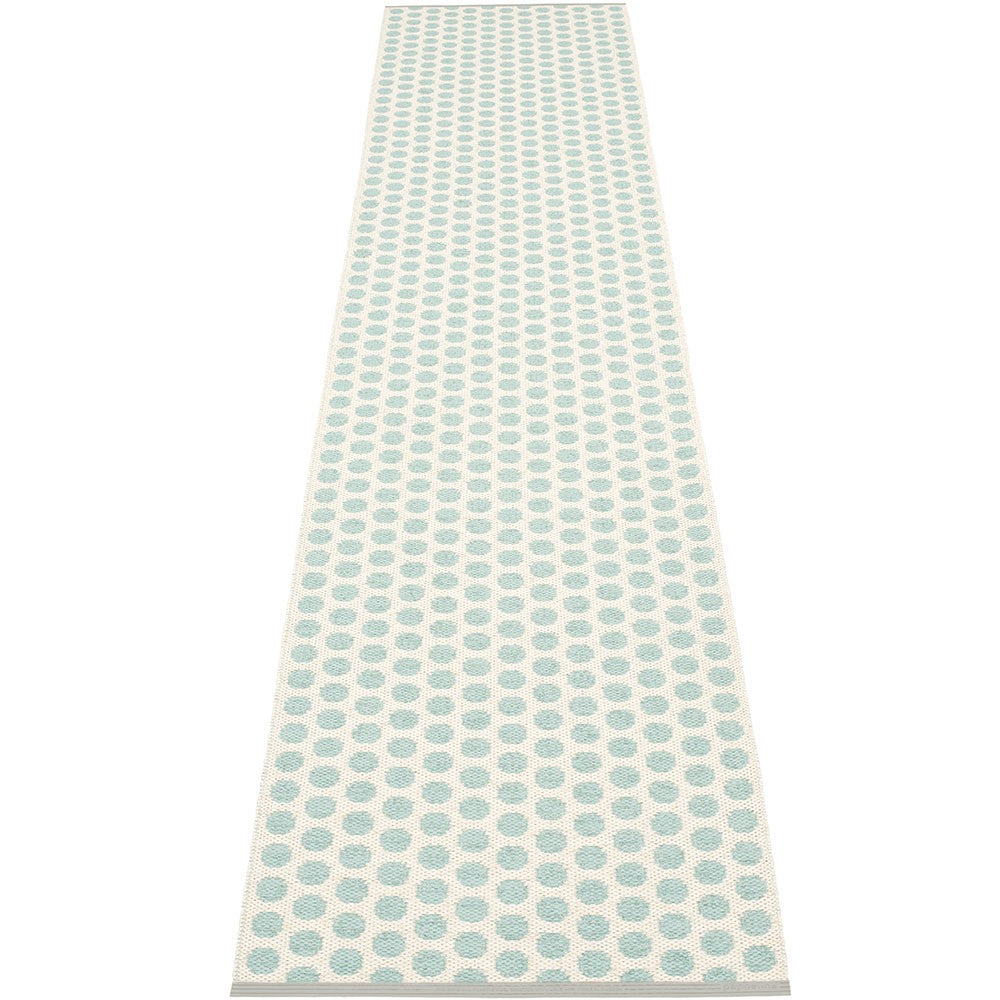 Pappelina Noa Pale Turquoise & Vanilla Runner - 70 x 350 cm