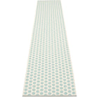 Pappelina Noa Pale Turquoise & Vanilla Runner - 70 x 350 cm