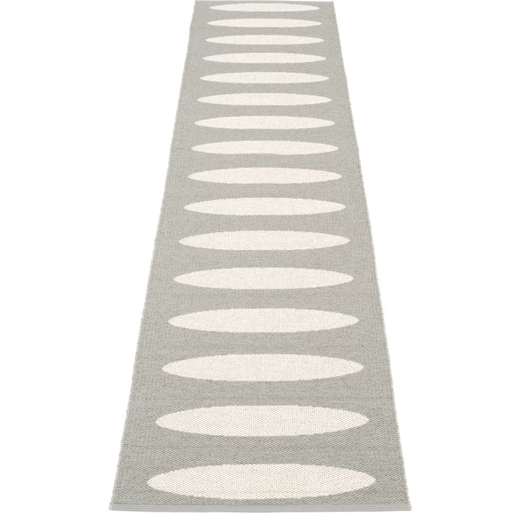 Pappelina Ella Warm Grey & Vanilla Runner - 70 x 300 cm