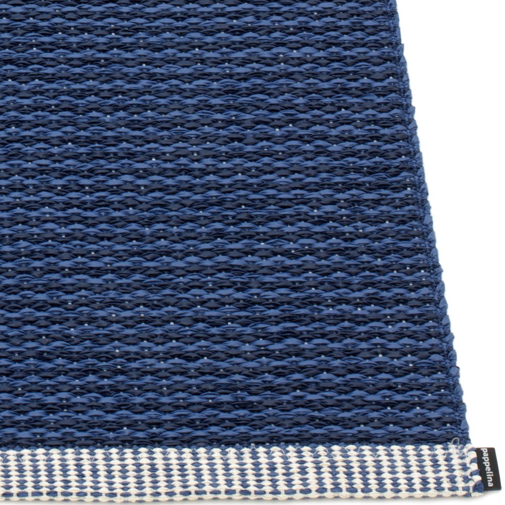 Pappelina Mono Dark Blue : Denim Rug