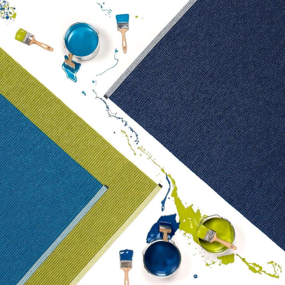 Pappelina Mono Dark Blue : Denim Rug