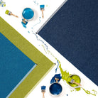 Pappelina Mono Dark Blue : Denim Rug
