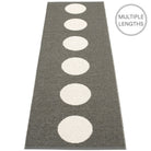 Pappelina Vera Charcoal & Vanilla Runner x 70 x 225 cm