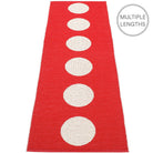Pappelina Vera Red & Vanilla Runner 70 x 225 cm