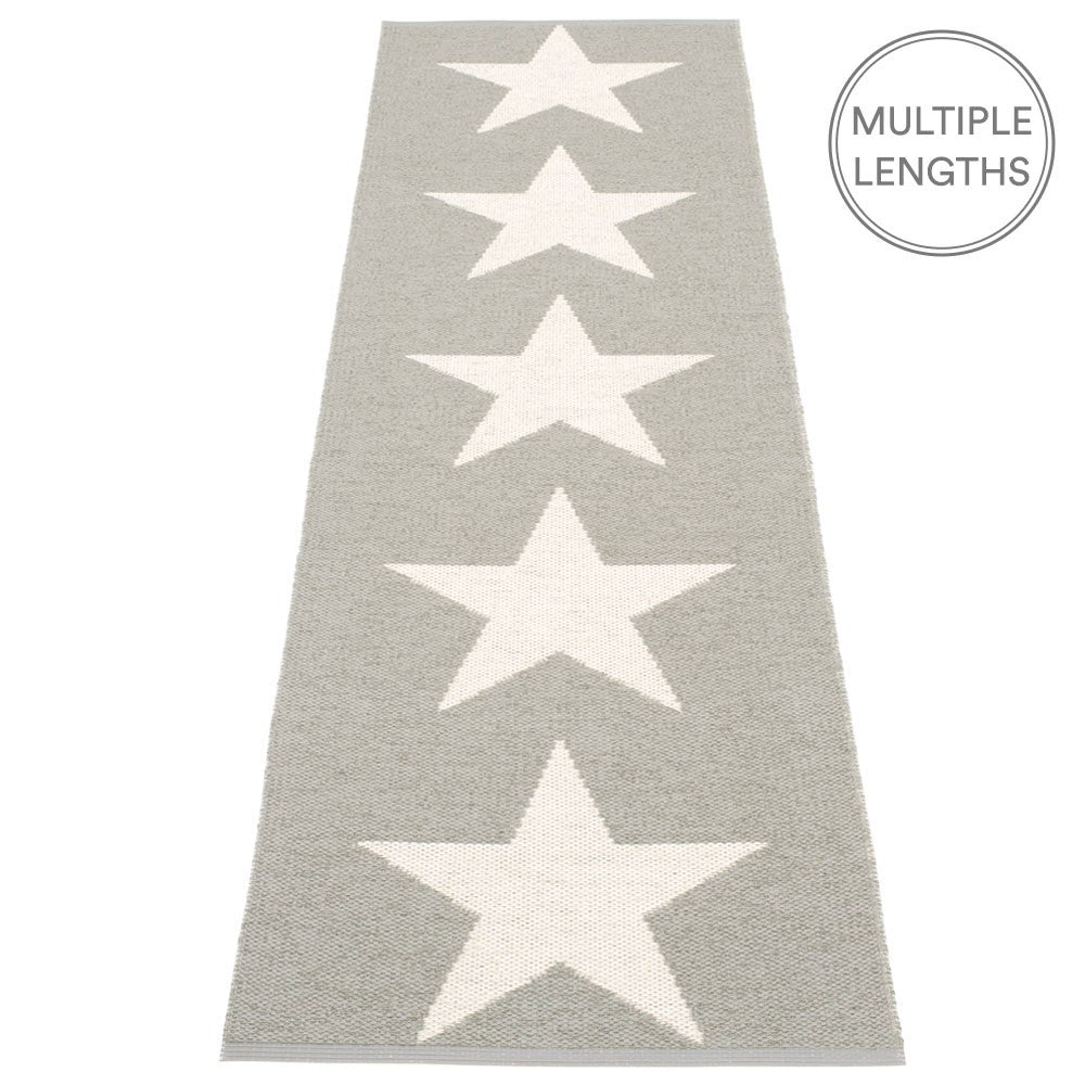 Pappelina Viggo One Warm Grey Runner - 70 x 250 cm