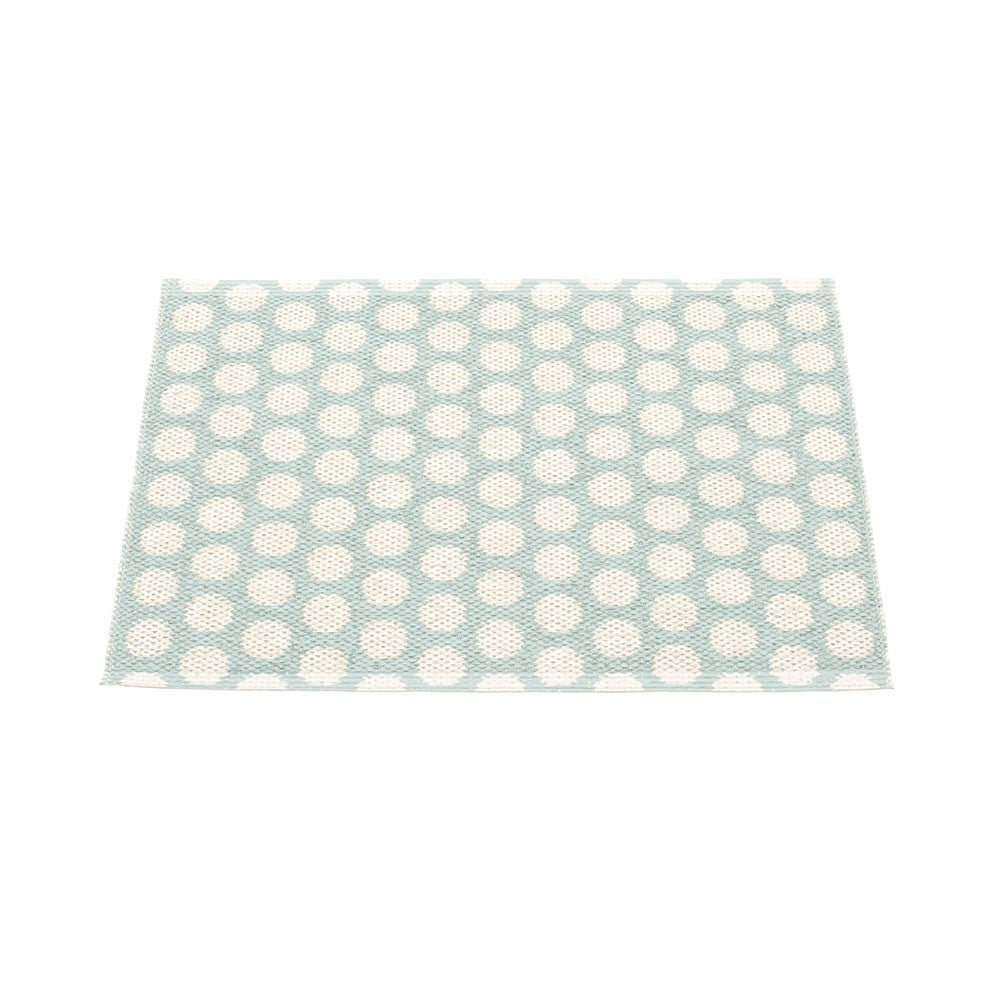 Pappelina Noa Pale Turquoise & Vanilla Mat - 70 x 50 cm - Reverse