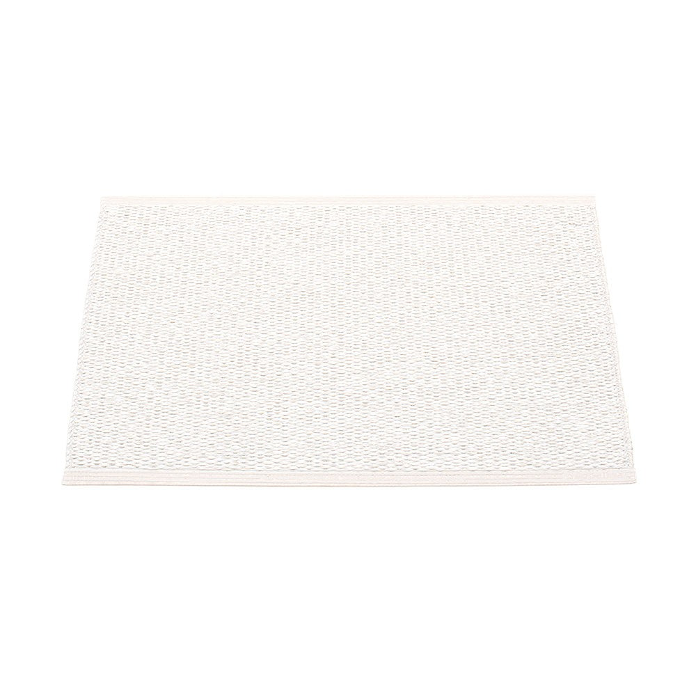 Pappelina Svea White Metallic Mat - 70 x 50 cm