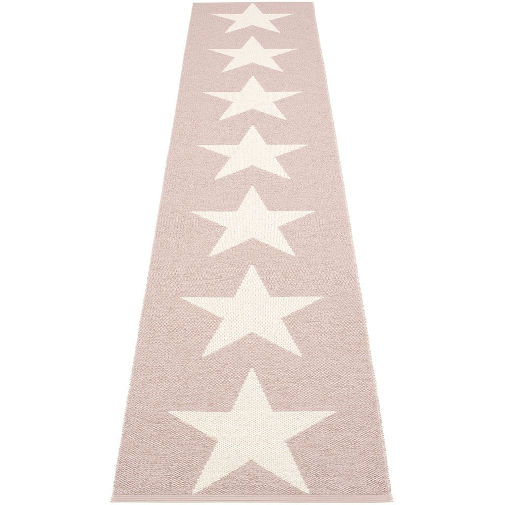 Pappelina Viggo One Pale Rose Runner - 70 x 350 cm