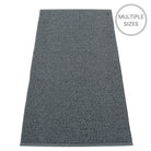 Pappelina Svea Runner - Granit & Black Metallic - 70 x 160 cm