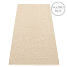 Pappelina Svea Runner - Beige & Beige Metallic - 70 x 160 cm