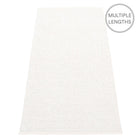 Pappelina Svea Runner - White Metallic & White - 70 x 160 cm