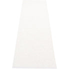 Pappelina Svea Runner - White Metallic & White - 70 x 240 cm