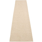Pappelina Svea Runner - Beige & Beige Metallic - 70 x 320 cm