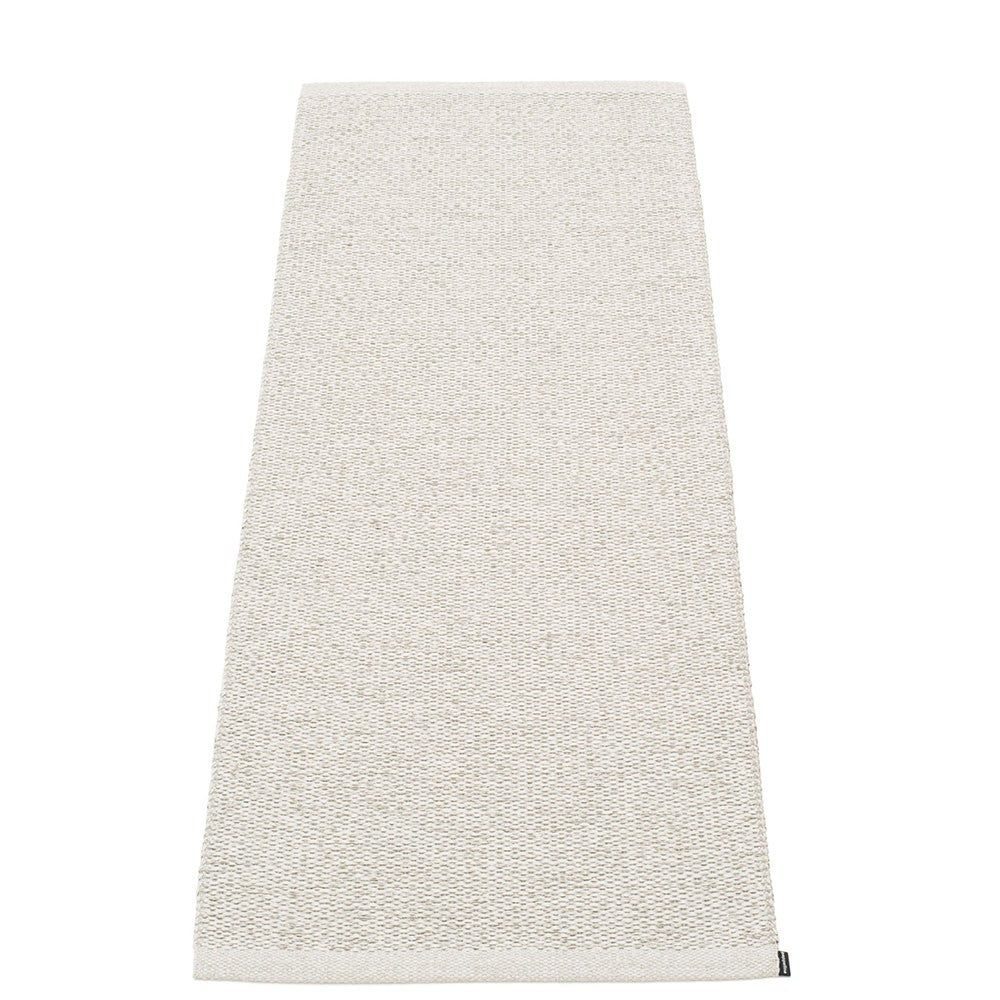 Pappelina Svea Runner - Stone Metallic & Fossil Grey - 60 x 150 cm