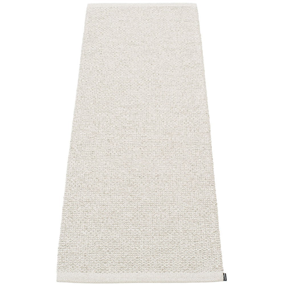 Pappelina Svea Runner - Stone Metallic & Fossil Grey - 60 x 250 cm