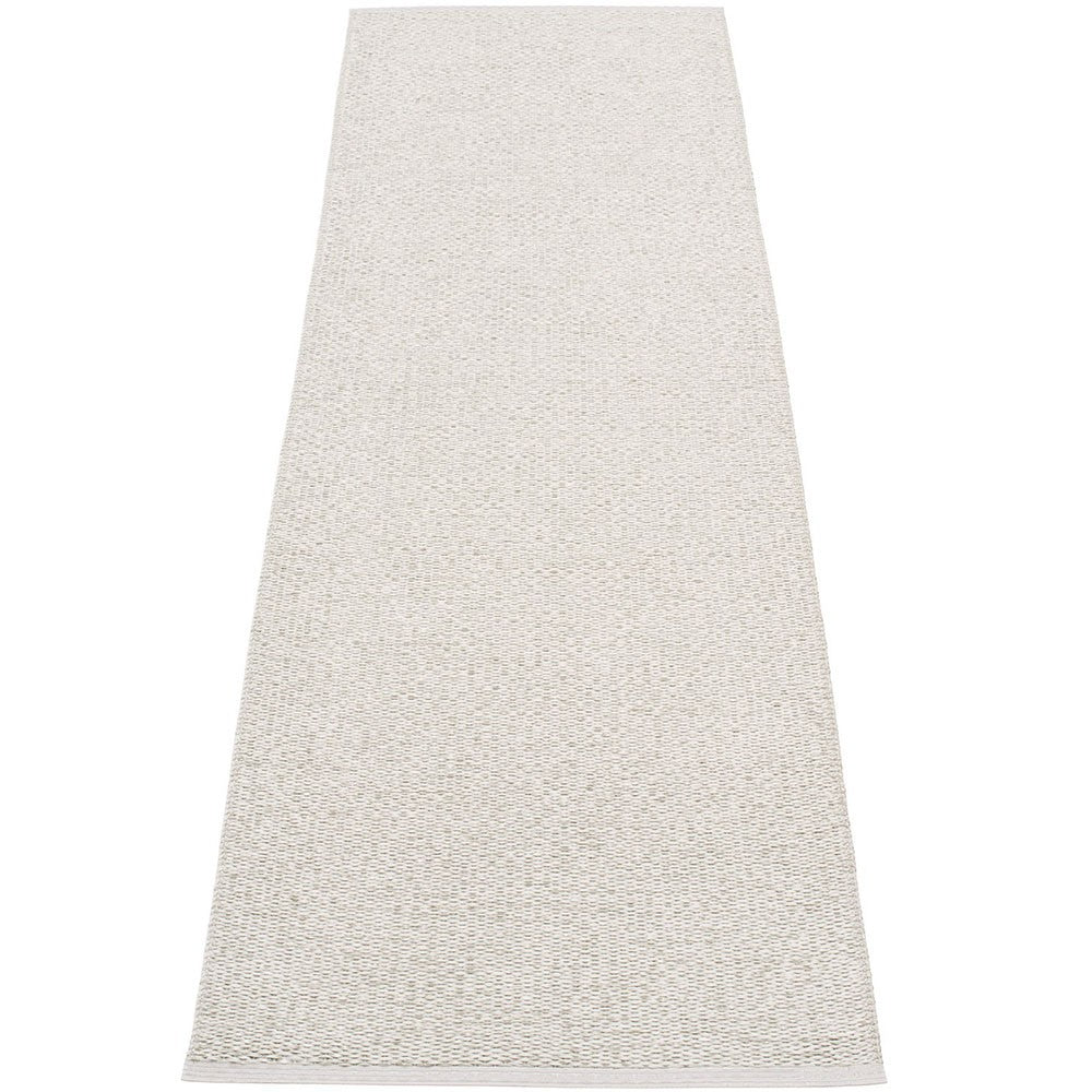 Pappelina Svea Runner - Stone Metallic & Fossil Grey - 70 x 240 cm