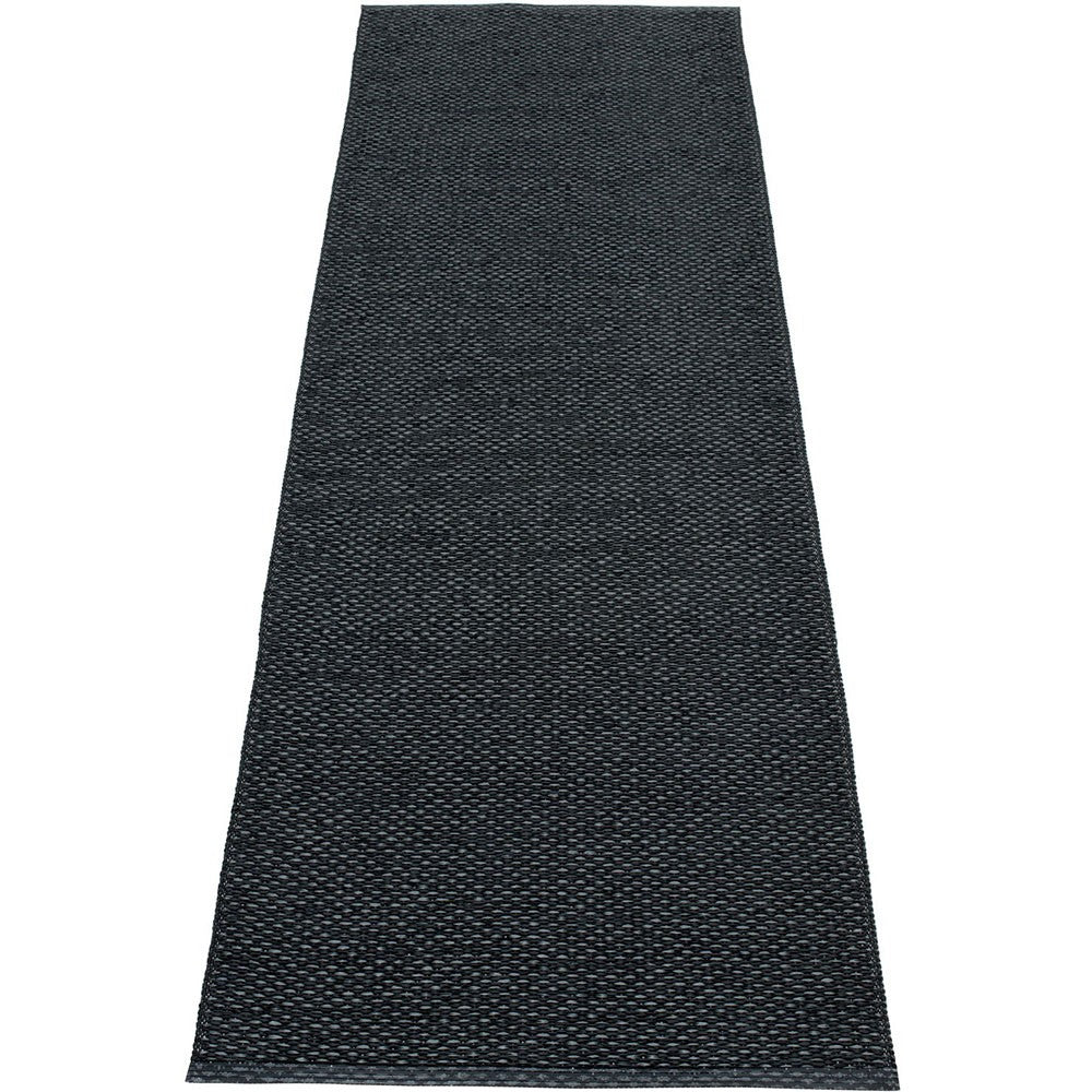 Pappelina Svea Runner - Black Metallic & Black - 70 x 240 cm