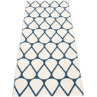 Pappelina Otis Runner - Ocean Blue & Vanilla - 70 x 200 cm Reverse