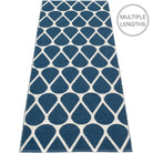 Pappelina Otis Runner - Ocean Blue & Vanilla - 70 x 200 cm