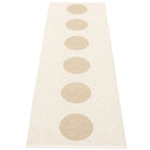 Pappelina Vera Beige & Vanilla Runner 70 x 225 cm Reverse