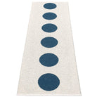Pappelina Vera Ocean Blue & Vanilla Runner 70 x 225 cm Reverse