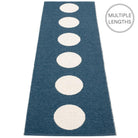 Pappelina Vera Ocean Blue & Vanilla Runner 70 x 225 cm