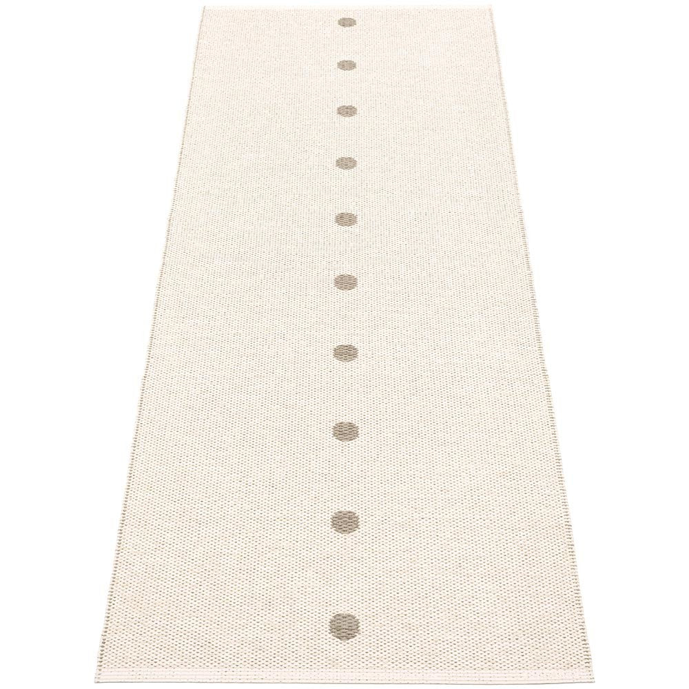 Pappelina Peg Runner - Dark Linen & Vanilla 70 x 200 cm Reverse