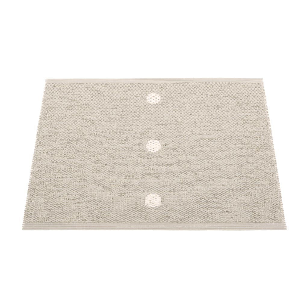 Pappelina Peg Small Mat - Linen & Vanilla 70 x 60 cm
