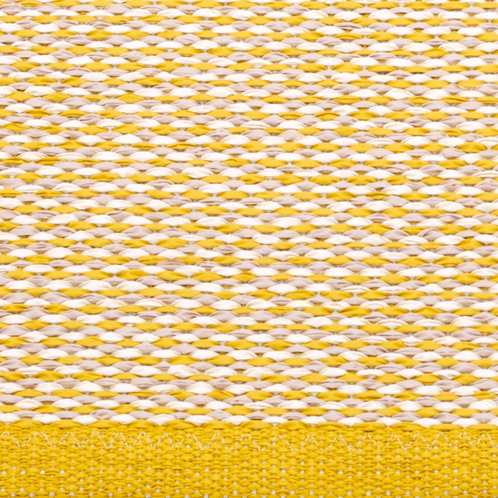 Pappelina Effi Large Rug Mustard - Detail