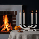 Design House Stockholm Nordic Light White Four Arm Candleholder