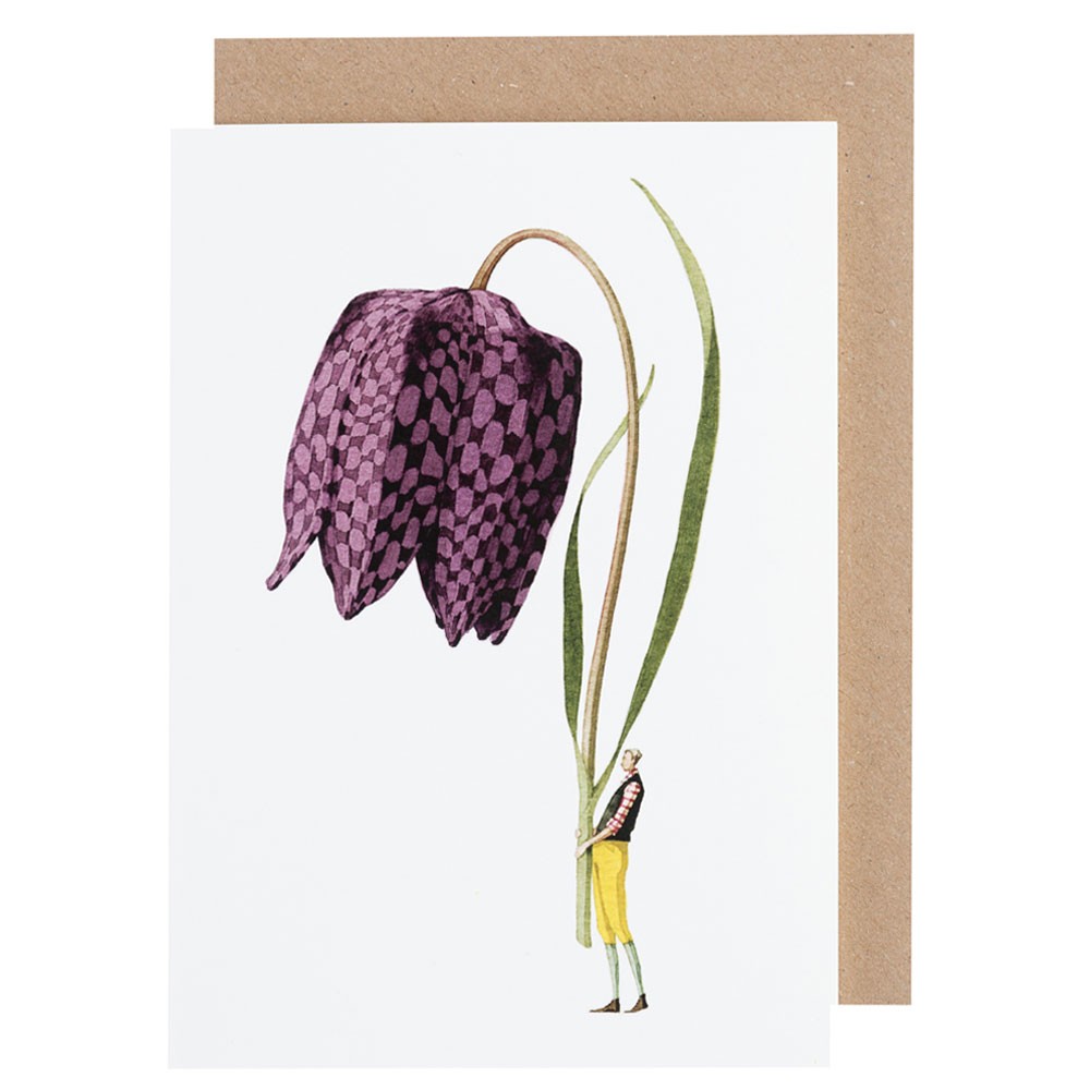Laura Stoddart Frittillary Greeting Card