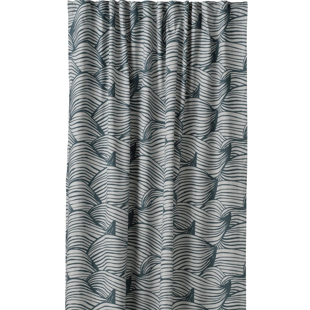 Scandinavian Fabric - Spira Wave Blue