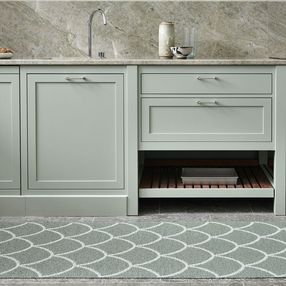 Pappelina Kotte Floor Runner - Army & Sage