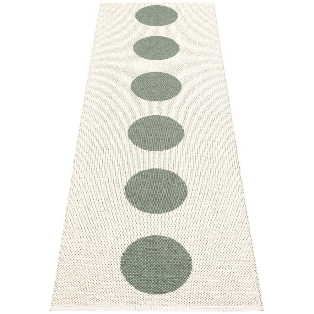 Pappelina Vera Army & Vanilla Runner - 70 x 225 cm - Reverse