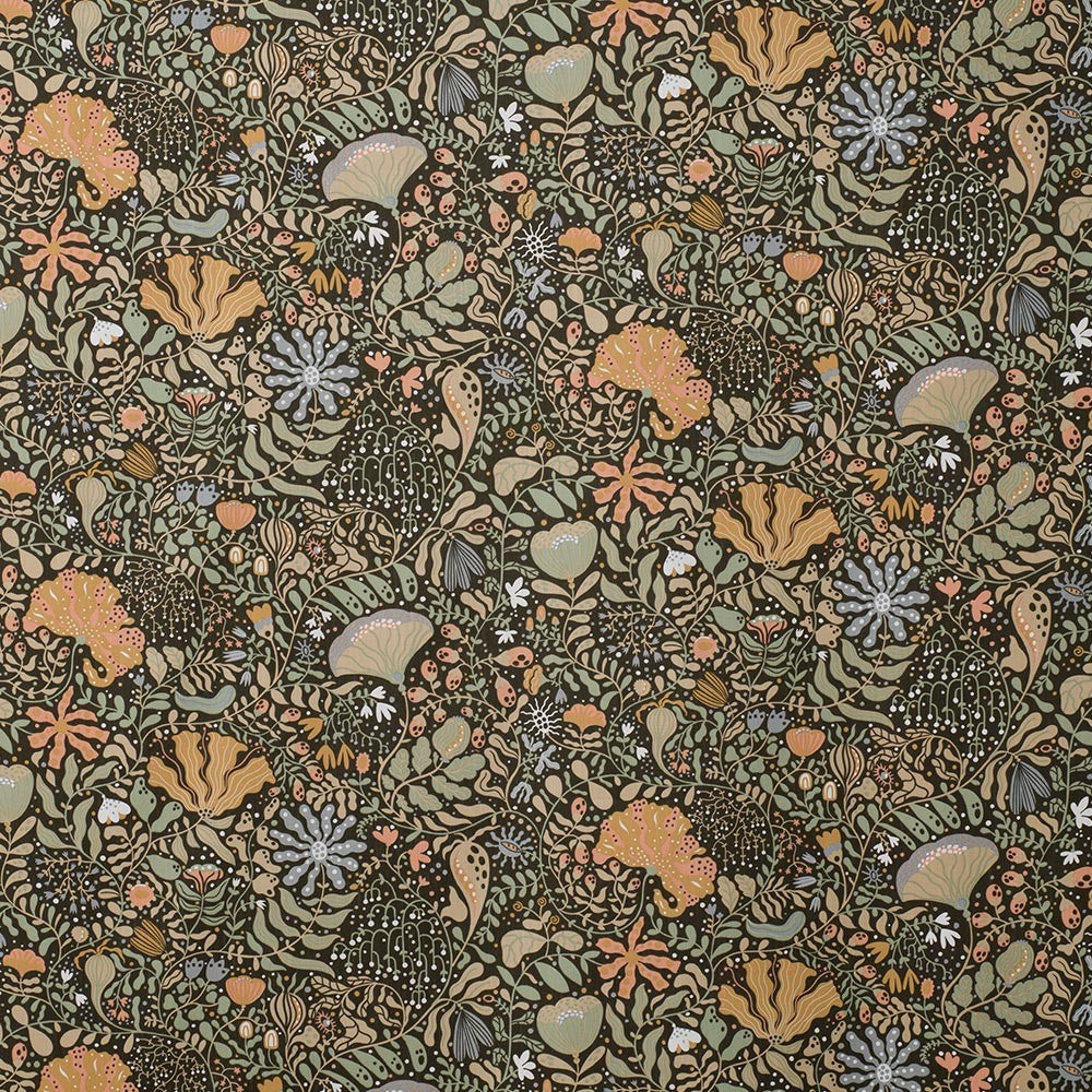 Spira of Sweden Myllra Scandinavian Fabric - Brown