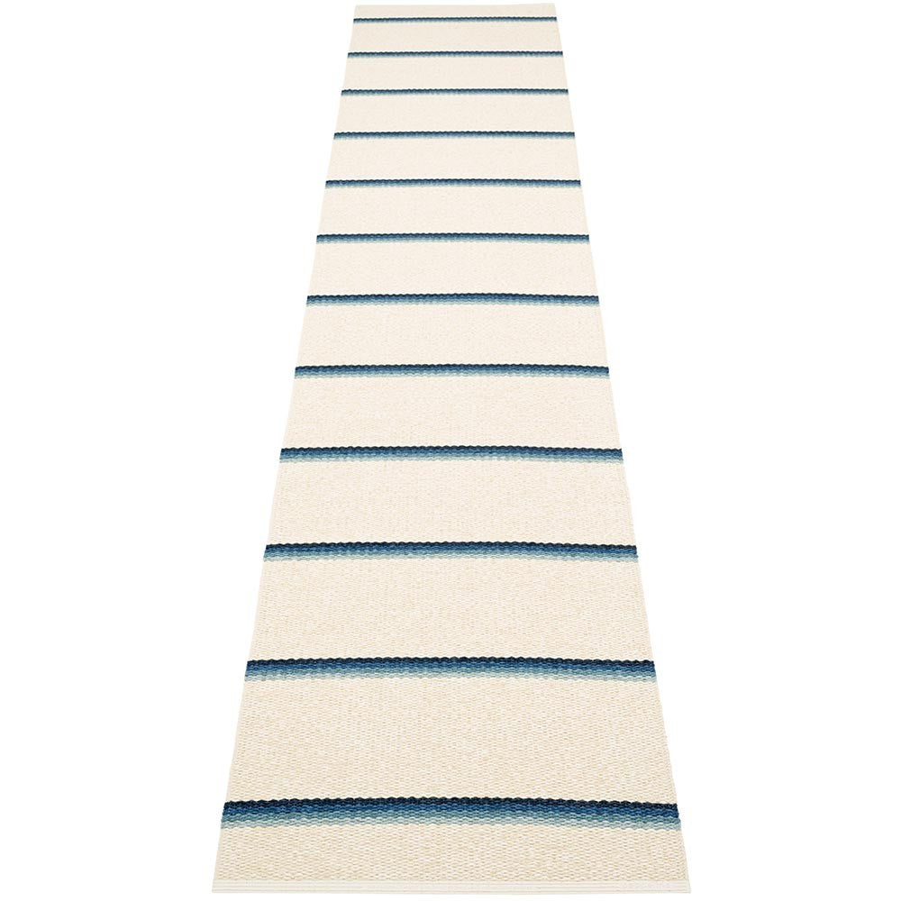 Pappelina Olle Runner - Blue 70 x 360 cm
