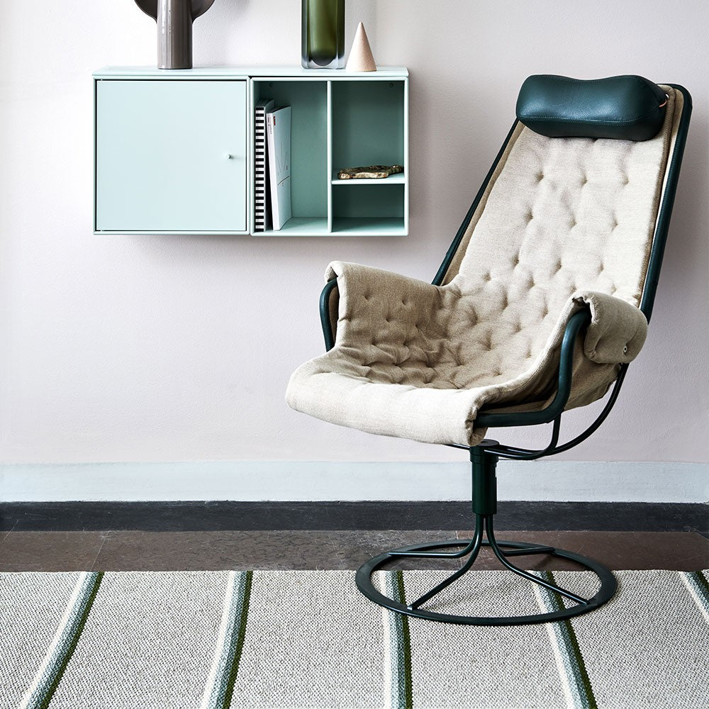 Pappelina Olle Large Rug - Green